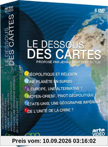 Le Dessous des Cartes : Coffret Intégrale 6 DVD [inclus 1 livret] [FR Import]