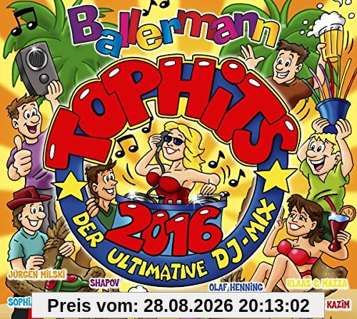 Ballermann Tophits 2016-der Ultimative DJ-Mix