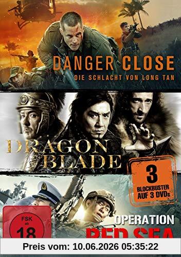 Danger Close / Dragon Blade / Operation Red Sea [3 DVDs]