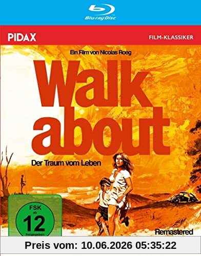 Walkabout - Der Traum vom Leben - Remastered Edition (Neue 4K-Abtastung) / Filmklassiker von Starregisseur Nicolas Roeg (Pidax Film-Klassiker) [Blu-ray]