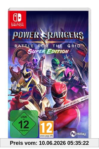Power Rangers: Battle for the Grid - [Nintendo Switch] - Super Edition