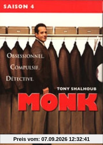 Monk: L'intégrale de la saison 4 - Coffret 4 DVD