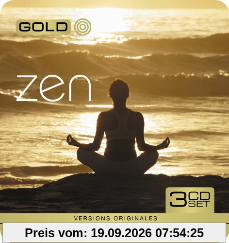 Collection Bien-Etre Gold Metal Box Zen