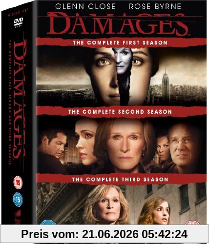 Glenn Close Damages - Seasons 1-3 [9 DVDs] [Uk Import]