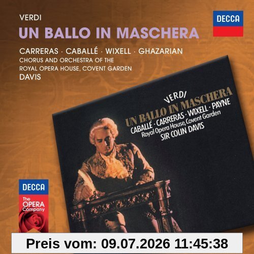 Carreras Un Ballo In Maschera