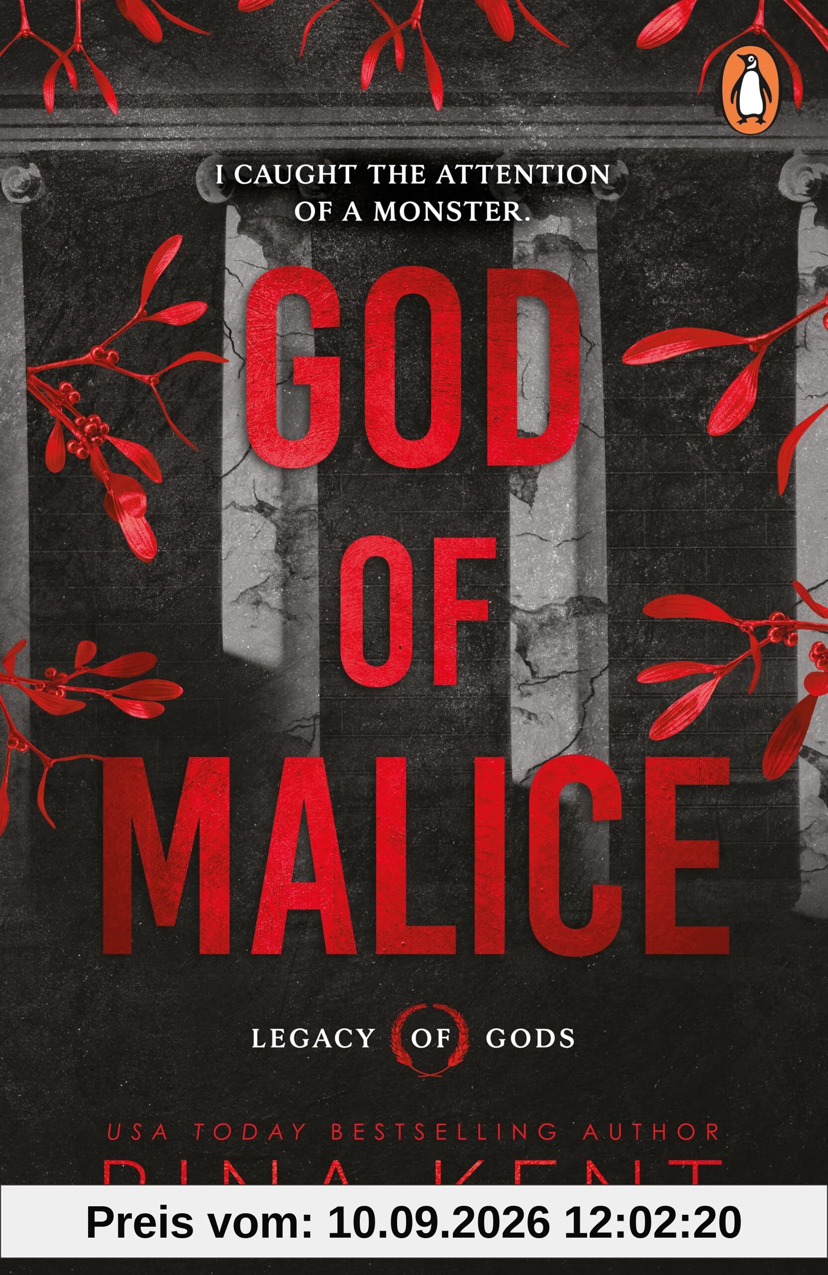 God of Malice: An addictive dark college romance from the New York Times bestselling author (Legacy of Gods)