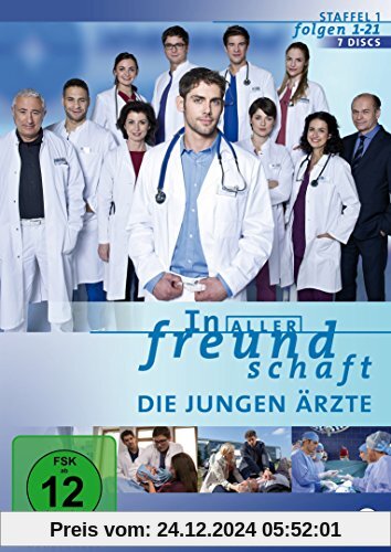 In aller Freundschaft - Die jungen Ärzte, Staffel 1, Folgen 01-21 [7 DVDs]