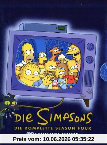 Die Simpsons - Die komplette Season 4 (Collector's Edition, 4 DVDs)