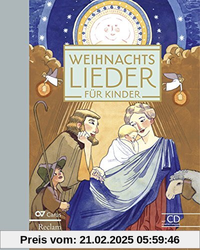 Weihnachtslieder für Kinder: Alte und neue Lieder zu Winter, Advent und Weihnachten. Mit CD zum Mitsingen