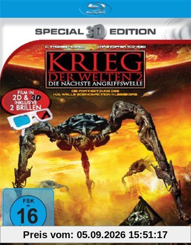 Krieg der Welten 2 (3D-Special Edition) [Blu-ray]