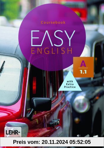 Easy English: A1: Band 1 - Kursbuch: Mit Audio-CDs, Phrasebook, Aussprachetrainer und Video-DVD