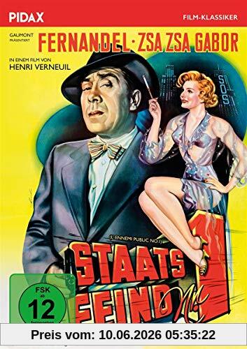 Staatsfeind Nr. 1 (L'ennemi Public No.1) / Herrliche Gangsterkomödie mit Fernandel und Zsa Zsa Gabor (Pidax Film-Klassiker)