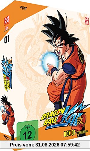 Dragonball Z Kai - Box 1 (Episoden 1-16) [4 DVDs]