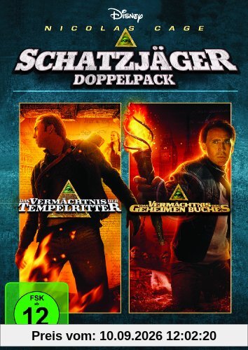 Das Vermächtnis der Tempelritter / Das Vermächtnis des geheimen Buches [2 DVDs]