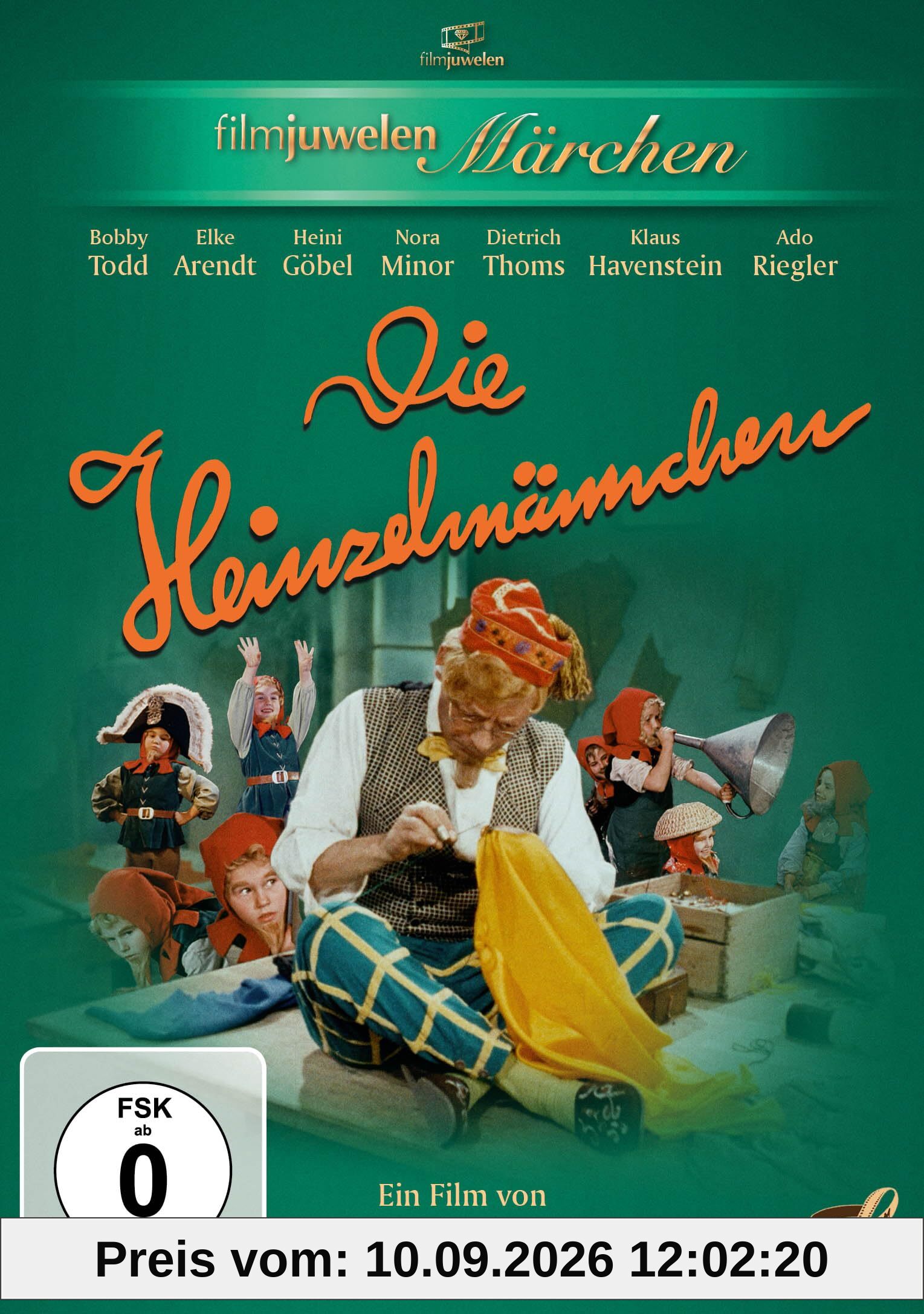 Die Heinzelmännchen (1956) (Filmjuwelen / Schongerfilm-Märchen)