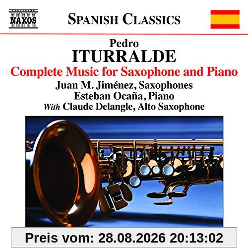 Iturralde: Gesamtwerk für Saxophon & Klavier