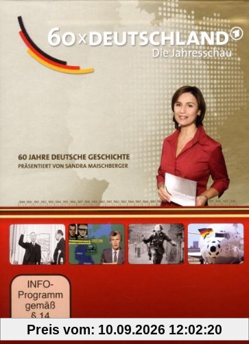 60 x Deutschland - Jubiläumsbox (60 Jahre BRD auf 6 DVDs)