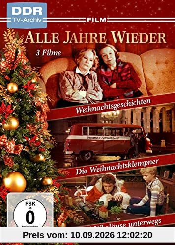 Alle Jahre wieder (Weihnachtsgeschichten / Die Weihnachtsklempner / Zwei Nikoläuse unterwegs) (DDR-TV-Archiv) [2 DVDs]