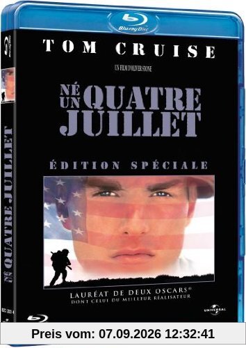 Né un quatre juillet [Blu-ray] [FR Import]