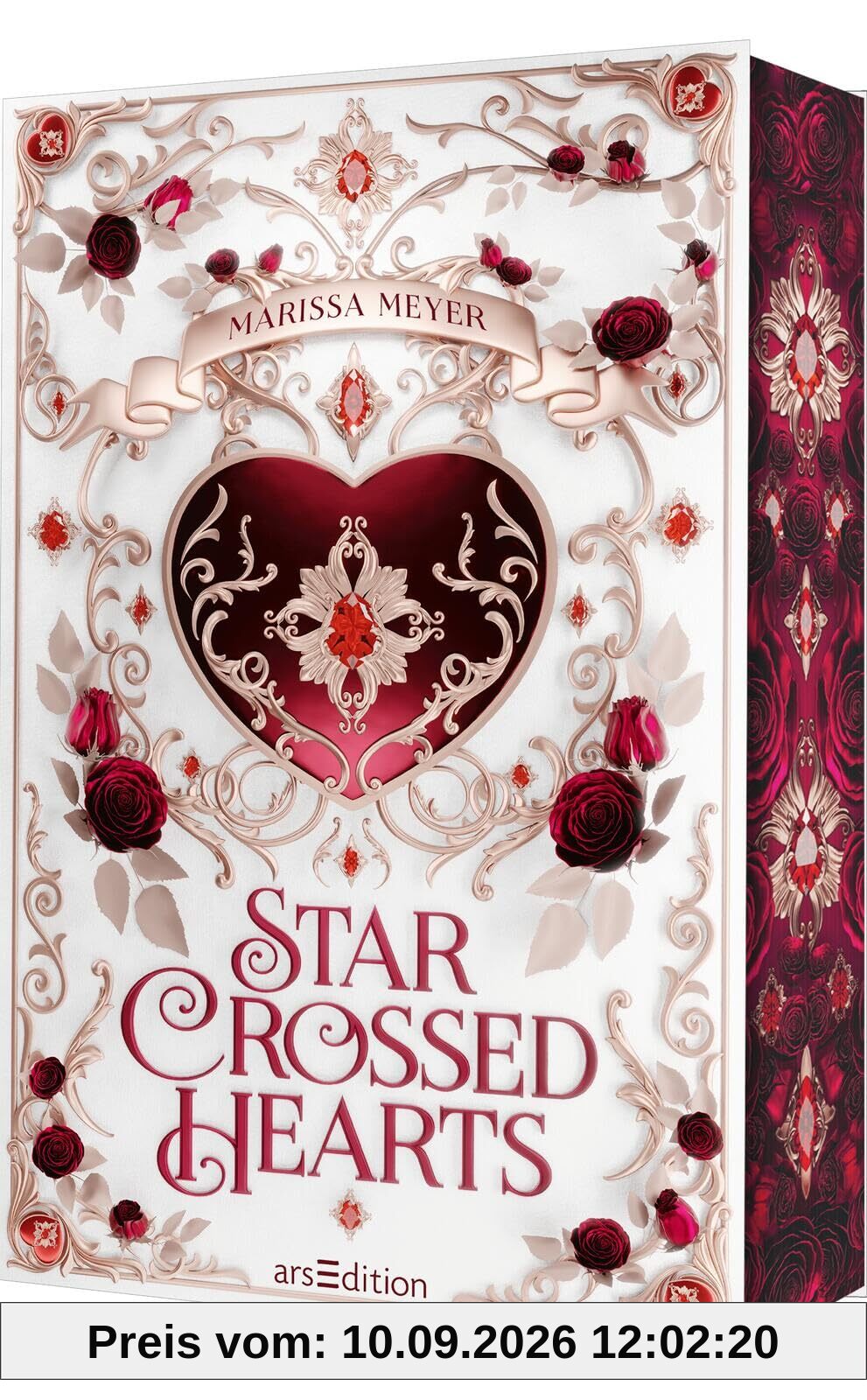 Star-Crossed Hearts: Die deutsche Übersetzung von Marissa Meyers Heartless! Luxuausgabe mit Farbschnitt und Charakterkarte in der 1. Auflage