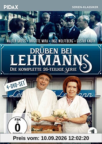 Drüben bei Lehmanns / Die komplette 26-teilige Kultserie (Pidax Serien-Klassiker) [4 DVDs]