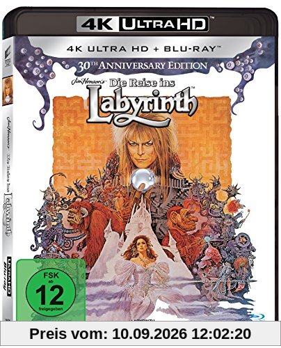 Die Reise ins Labyrinth - 30th Anniversary Edition (4K Ultra HD) (+ Blu-ray 2D)