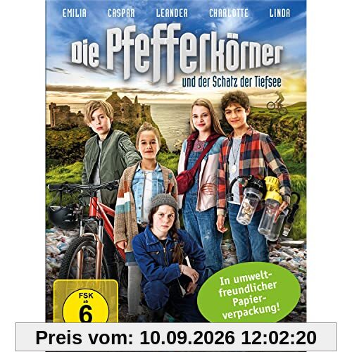 Die Pfefferkörner und der Schatz der Tiefsee (Umweltfreundliche Verpackung)