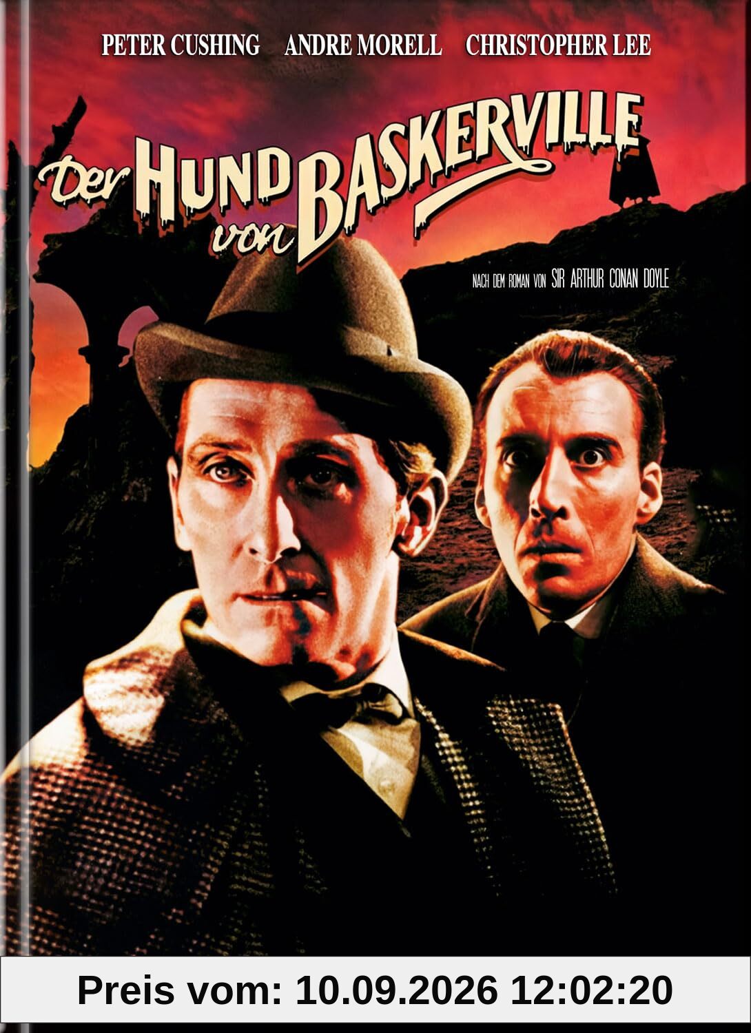 Der Hund von Baskerville (1959) [Blu-Ray+DVD] Cover A - Mediabook - Remastered