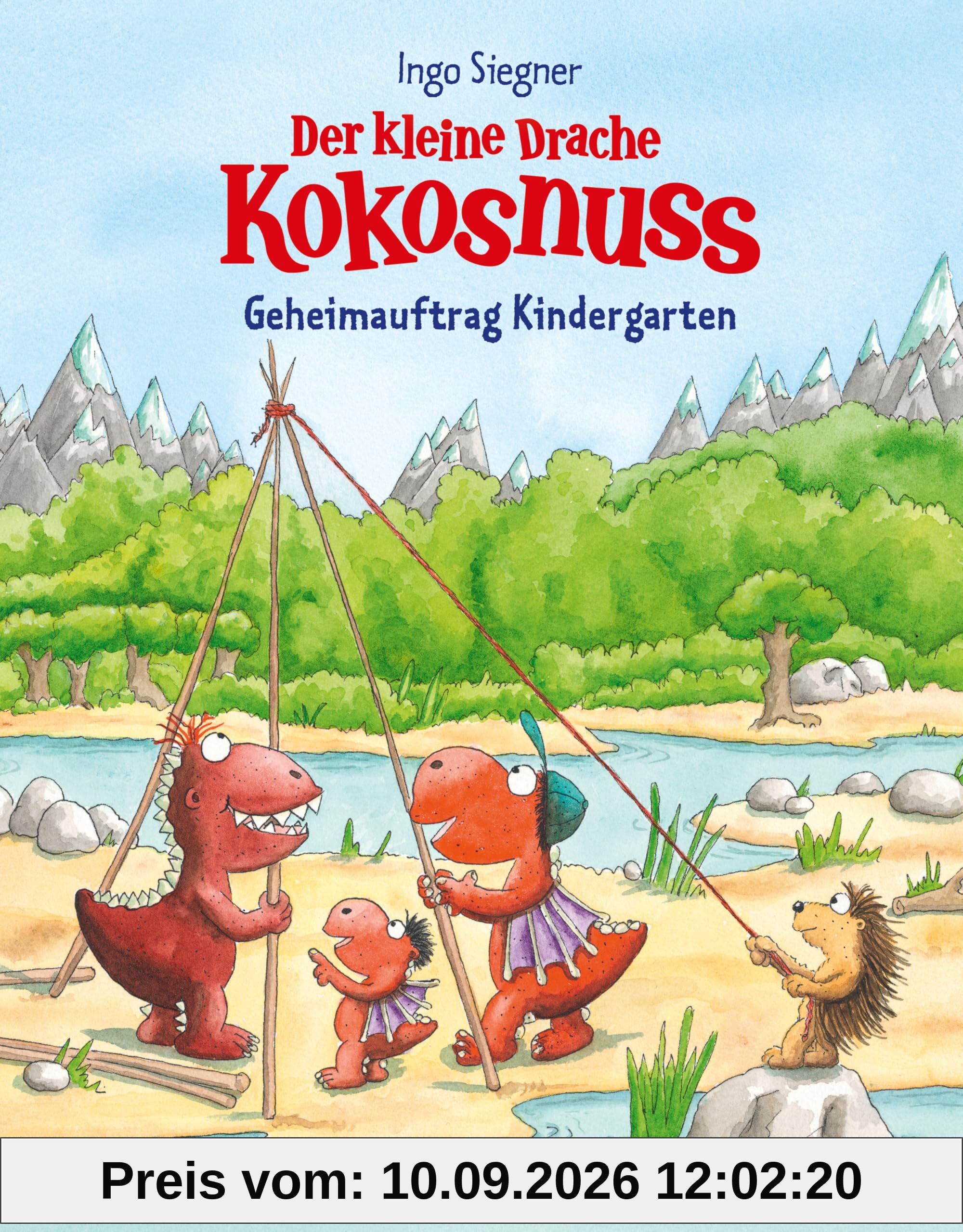 Der kleine Drache Kokosnuss – Geheimauftrag Kindergarten (Kokosnuss-Bilderbücher, Band 8)