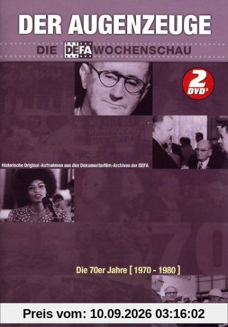 Der Augenzeuge - Die DEFA Wochenschau - Die 70er Jahre (1970 - 1980) (2 DVDs)