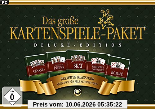 Das große Kartenspiele-Paket Deluxe-Edition