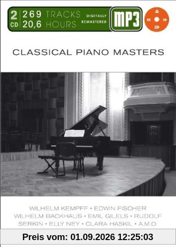 Classical Piano Masters-Mp 3
