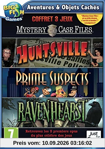 Mystery Case Files 1+2+3 : Huntsville + Prime Suspects + Ravenhearst