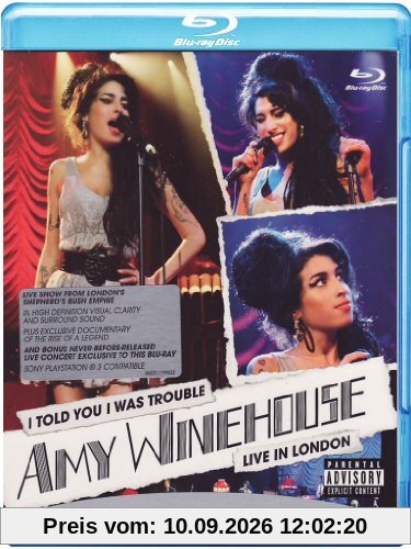 Amy Winehouse - I Told You I Was Trouble/Live in London [Blu-ray]