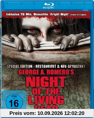 Night of the living dead (+ Bonusfilm: Fright Night) [Blu-ray]