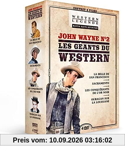 Les géants du western : john wayne n° 2 - coffret 4 films [FR Import]
