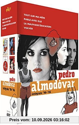 Coffret Almodovar 4 DVD : Tout sur ma mère / Parle avec elle / La mauvaise éducation / Volver [FR Import]