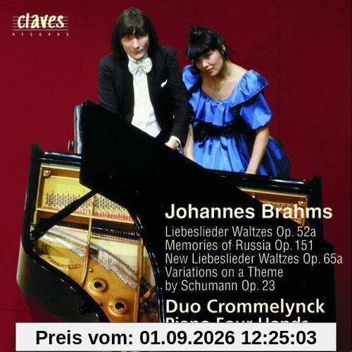 Brahms Klavier Werke für 4 Hände