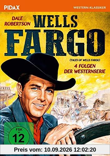 Wells Fargo / 4 spannende Folgen der legendären Westernserie mit Dale Robertson (Pidax Western-Klassiker)