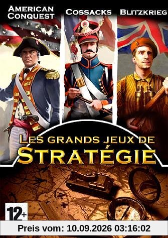 Coffret Les Grands Jeux de StratÃ©gie (Cossacks, American Conquest, Blitzkrieg) [FR Import]