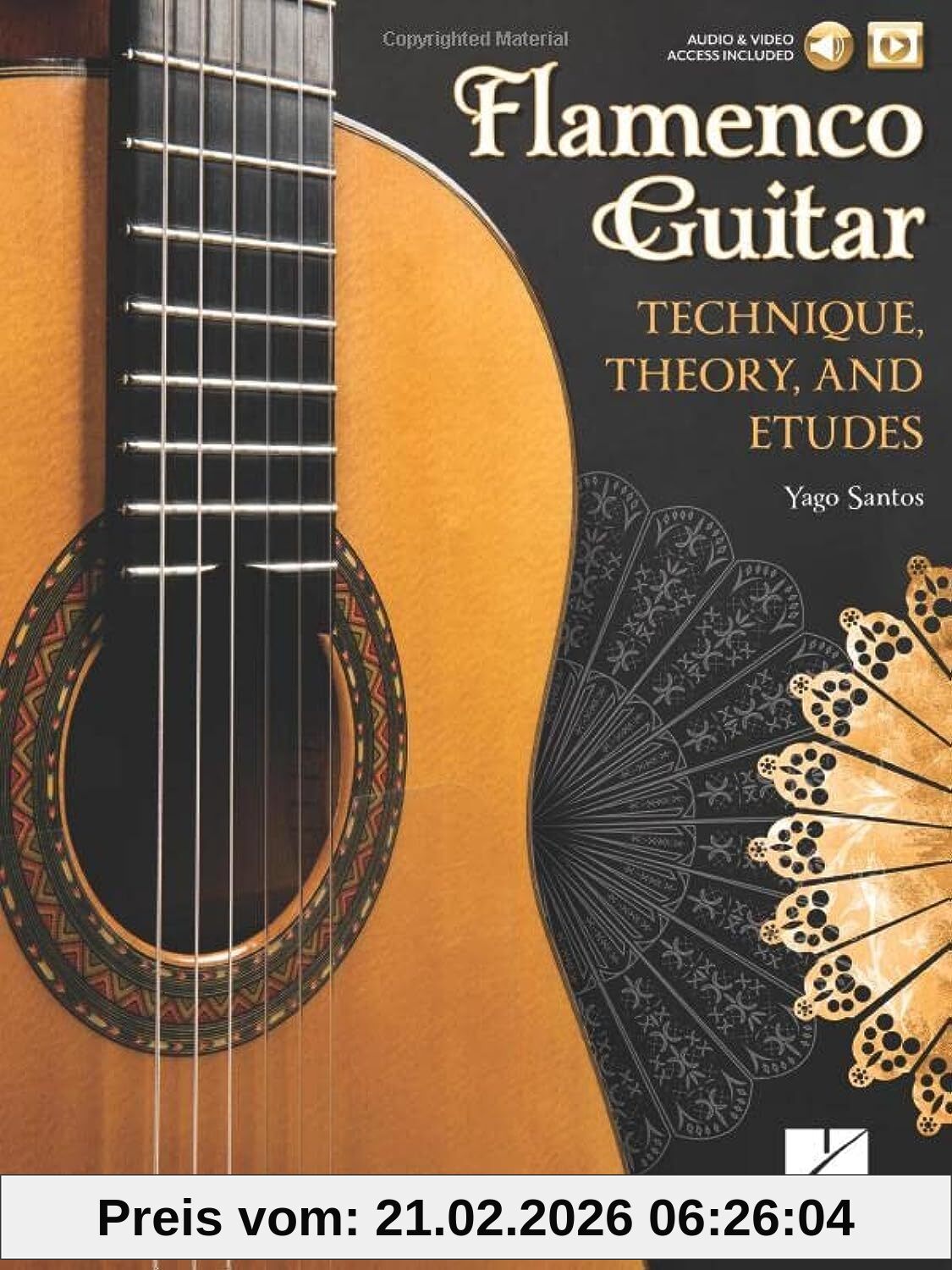 Yago Santos Flamenco Guitar - Technique, Theory And Etudes