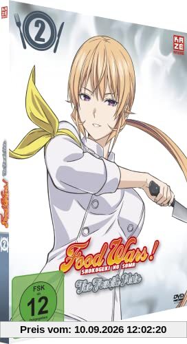 Food Wars! The Fourth Plate - Staffel 4 - Vol.2 - [DVD]