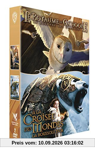 Coffret le royaume de ga'hoole ; la croisée des mondes [FR Import]