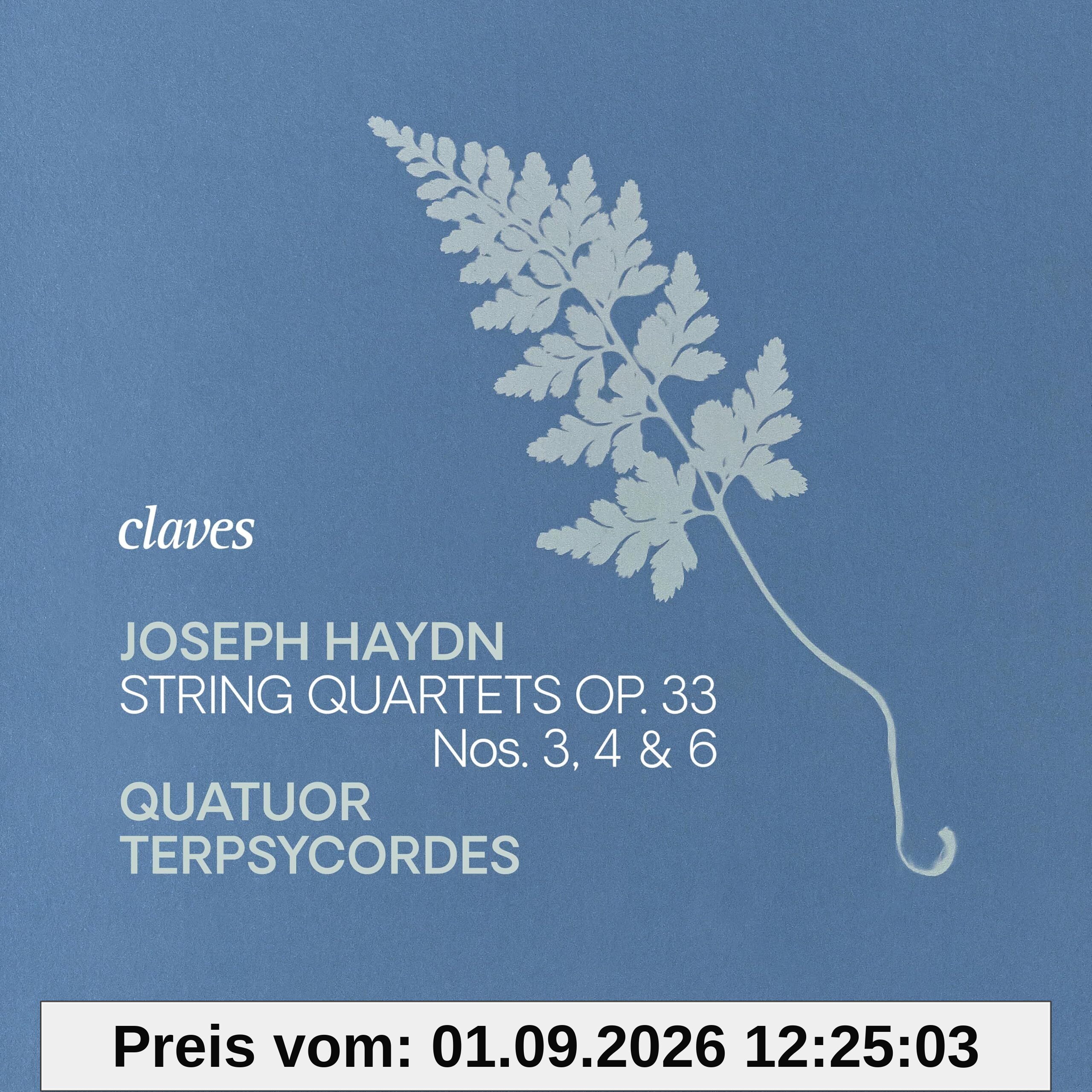 String Quartets, Op. 33, Nos. 3,4,6