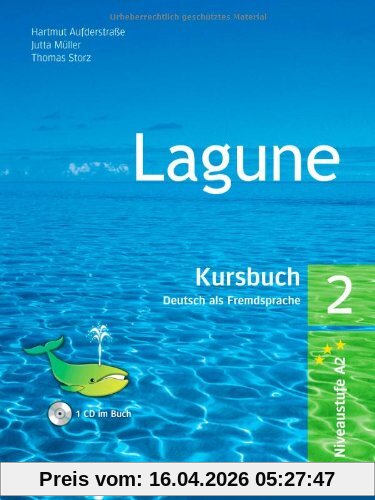 Lagune 2: Deutsch als Fremdsprache / Kursbuch mit Audio-CD