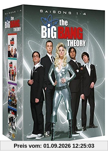 Coffret the big bang theory, saisons 1 à 4 [FR Import]