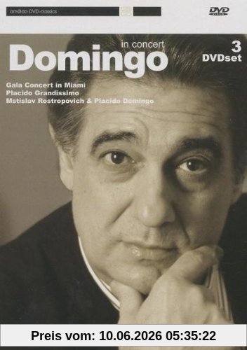 Placido Domingo - In Concert [3 DVD Set]