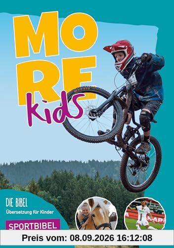 MOREkids (5er-Pack): Die Sportbibel für Kinder mit Die Bibel - Übersetzung für Kinder - Texte aus dem Neuen Testament