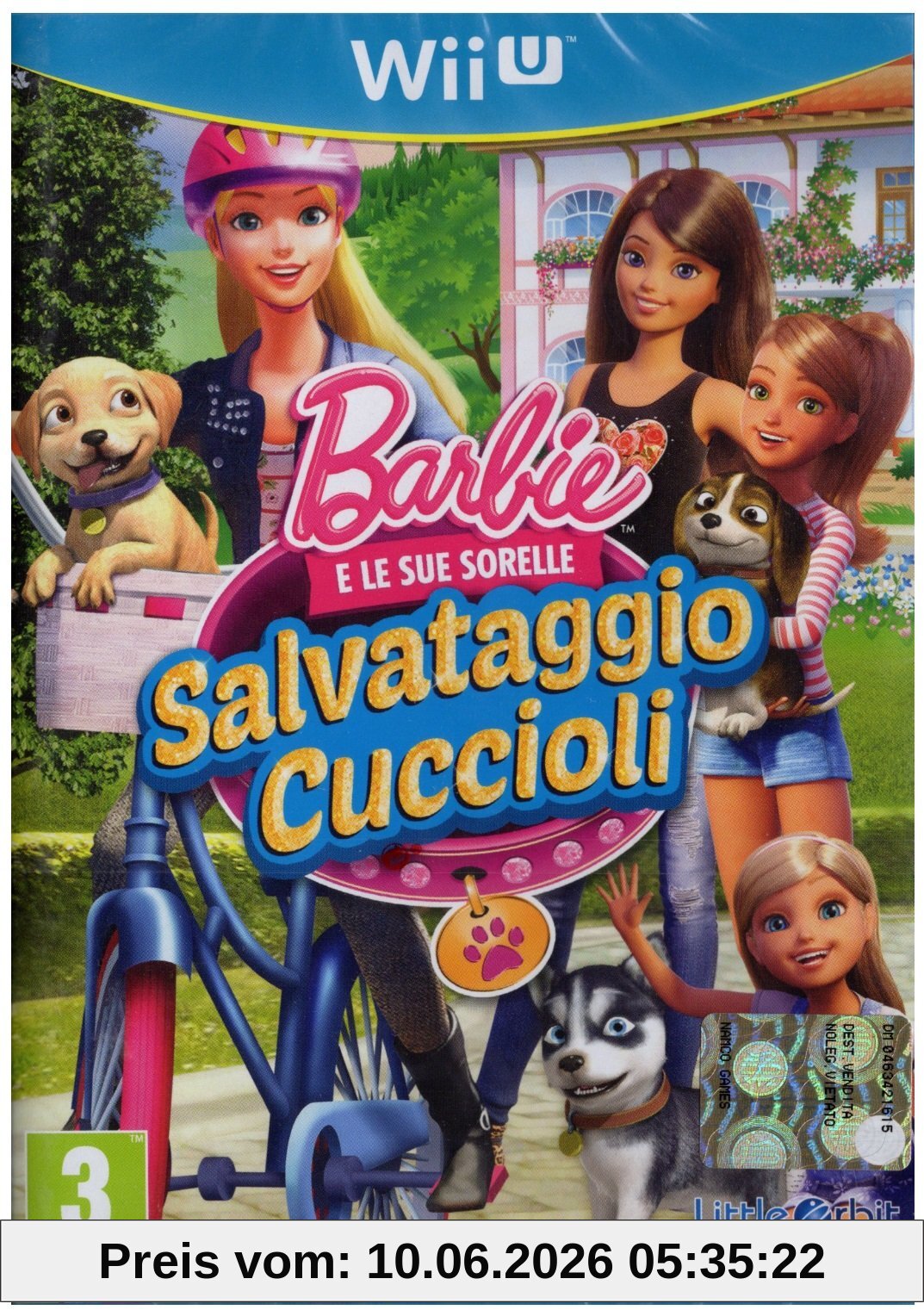 Namco Barbie E Le Sue Sorelle: Salvataggio Cuccioli - Nintendo Wii U