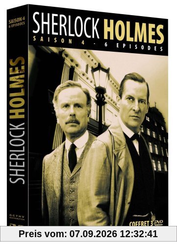 Sherlock Holmes : L'intégrale saison 4 - Coffret 3 DVD [FR Import]